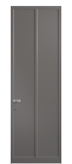 Межкомнатная дверь 7511 МКЛС. Цвет Матовый классический серый. Материал Гладкая эмаль. Коллекция Softform. Фото. Дверь межкомнатная 7511 МКЛС. Цвет Матовый классический серый. Материал Гладкая эмаль. Коллекция Softform. Картинка.
