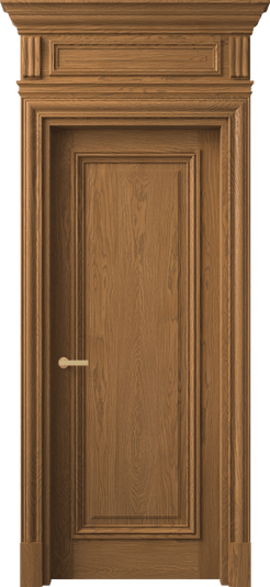Дверь межкомнатная 7301 ДПР.М. Цвет Дуб пряный матовый. Материал Массив дуба матовый. Коллекция Antique. Картинка.