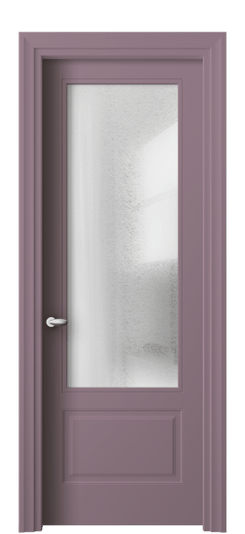 Дверь межкомнатная 8542 Пастельно-фиолетовый RAL 4009 ЛЕД. Цвет RAL Пастельно-фиолетовый RAL 4009. Материал Гладкая эмаль. Коллекция Esse. Картинка.