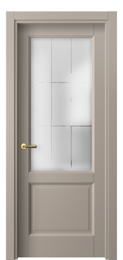 Межкомнатная дверь 1422 МБСК Сатинированное стекло лофт. Цвет Матовый бисквитный. Материал Гладкая эмаль. Коллекция Galant. Фото. Дверь межкомнатная 1422 МБСК Сатинированное стекло лофт. Цвет Матовый бисквитный. Материал Гладкая эмаль. Коллекция Galant. Картинка.