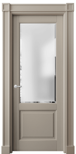 Дверь межкомнатная 6302 ББСК САТ-Ф. Цвет Бук бисквитный. Материал Массив бука эмаль. Коллекция Toscana Plano. Картинка.