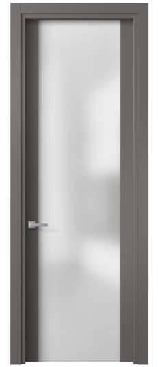 Межкомнатная дверь 4114 МКЛС САТ. Цвет Матовый классический серый. Материал Гладкая эмаль. Коллекция Planum. Фото. Дверь межкомнатная 4114 МКЛС САТ. Цвет Матовый классический серый. Материал Гладкая эмаль. Коллекция Planum. Картинка.