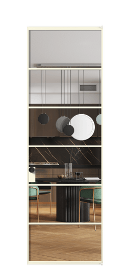 Межкомнатная дверь АЛПЛ040.04 Crystalvision АМБ. Цвет Алюминий молочно-белый. Материал Алюминий в эмали. Коллекция Formato. Фото. Дверь межкомнатная АЛПЛ040.04 Crystalvision АМБ. Цвет Алюминий молочно-белый. Материал Алюминий в эмали. Коллекция Formato. Картинка.