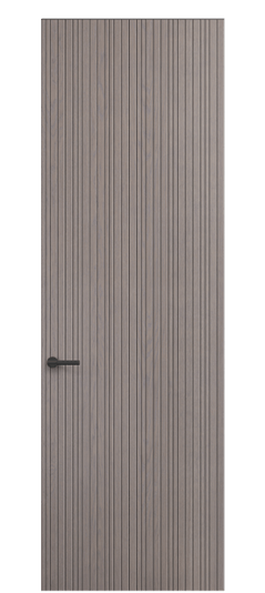 Дверь межкомнатная АКУ 0021 ДДМ. Цвет Дуб дымчатый. Материал Шпон ценных пород. Коллекция Select. Картинка.