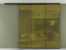 Перегородка Formato вдоль стены на потолок телескопик синхро 3