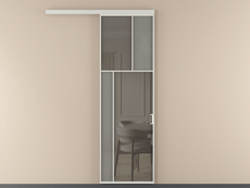 Перегородка Mosaic вдоль стены одностворчатая