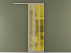 Перегородка Formato вдоль стены 1 створка