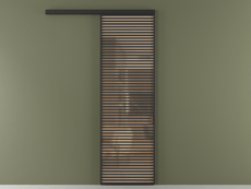 Перегородка Formato вдоль стены одностворчатая