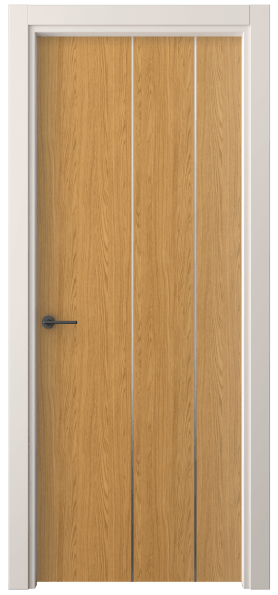 Дверь межкомнатная 4205 ВНД. Цвет Ванильный дуб. Материал Ламинатин. Коллекция Freedom. Картинка.