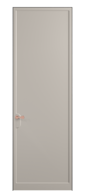 Дверь межкомнатная 7501 МСБЖ. Цвет Матовый светло-бежевый. Материал Гладкая эмаль. Коллекция Softform. Картинка.